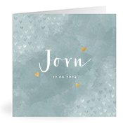 Geboortekaartjes met de naam Jorn