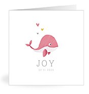 Geboortekaartjes met de naam Joy