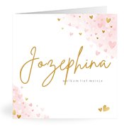 Geboortekaartjes met de naam Jozephina