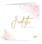 Geboortekaartjes met de naam Judith
