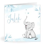 Geburtskarten mit dem Vornamen Julek