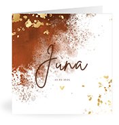 Geburtskarten mit dem Vornamen Juna