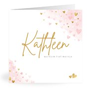 Geboortekaartjes met de naam Kathleen