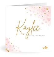 Geboortekaartjes met de naam Kaylee