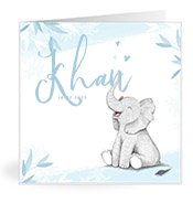 Geburtskarten mit dem Vornamen Khan