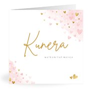 Geboortekaartjes met de naam Kunera