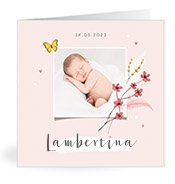 Geboortekaartjes met de naam Lambertina