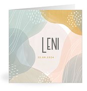 Geboortekaartjes met de naam Leni