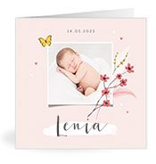 Geburtskarten mit dem Vornamen Lenia