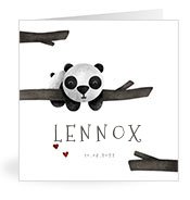 Geburtskarten mit dem Vornamen Lennox