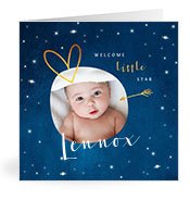 Geburtskarten mit dem Vornamen Lennox