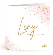Geboortekaartjes met de naam Leny