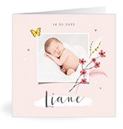 Geboortekaartjes met de naam Liane