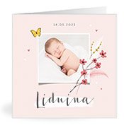 Geboortekaartjes met de naam Liduina