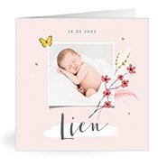 Geboortekaartjes met de naam Lien
