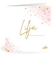 Geboortekaartjes met de naam Lilja