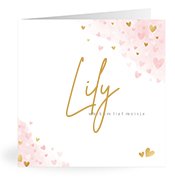 Geboortekaartjes met de naam Lily