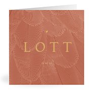 Geboortekaartjes met de naam Lott
