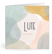 Geboortekaartjes met de naam Lute