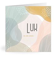 Geboortekaartjes met de naam Lux