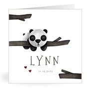 Geburtskarten mit dem Vornamen Lynn