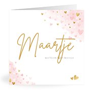 Geboortekaartjes met de naam Maartje