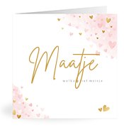 Geboortekaartjes met de naam Maatje