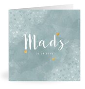 Geburtskarten mit dem Vornamen Mads