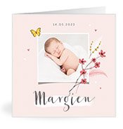 Geboortekaartjes met de naam Margien