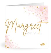 Geboortekaartjes met de naam Margreet