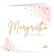 Geboortekaartjes met de naam Margrietha