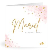 Geboortekaartjes met de naam Mariël