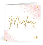 Geboortekaartjes met de naam Marloes