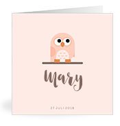 Geboortekaartjes met de naam Mary