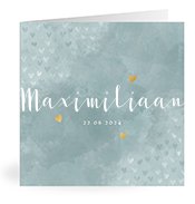 Geboortekaartjes met de naam Maximiliaan