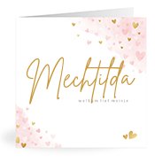 Geboortekaartjes met de naam Mechtilda
