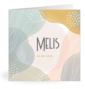 Geboortekaartjes met de naam Melis