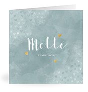Geboortekaartjes met de naam Melle