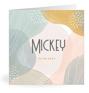 Geburtskarten mit dem Vornamen Mickey