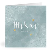 Geboortekaartjes met de naam Mikai