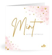 Geboortekaartjes met de naam Mint
