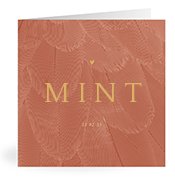 Geboortekaartjes met de naam Mint