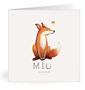 Geburtskarten mit dem Vornamen Mio