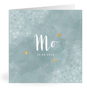 Geboortekaartjes met de naam Mo