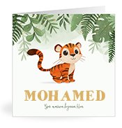 Geburtskarten mit dem Vornamen Mohamed
