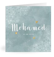 Geburtskarten mit dem Vornamen Mohamed