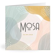 Geboortekaartjes met de naam Mosa