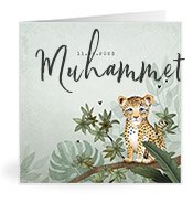 Geboortekaartjes met de naam Muhammet