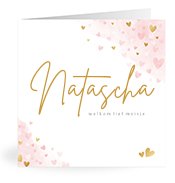 Geboortekaartjes met de naam Natascha