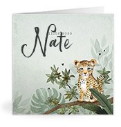 Geburtskarten mit dem Vornamen Nate